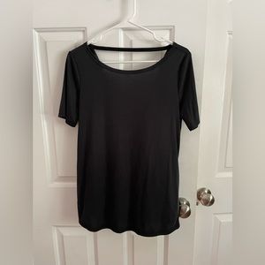 Green Envelope LA Top with Draped Back